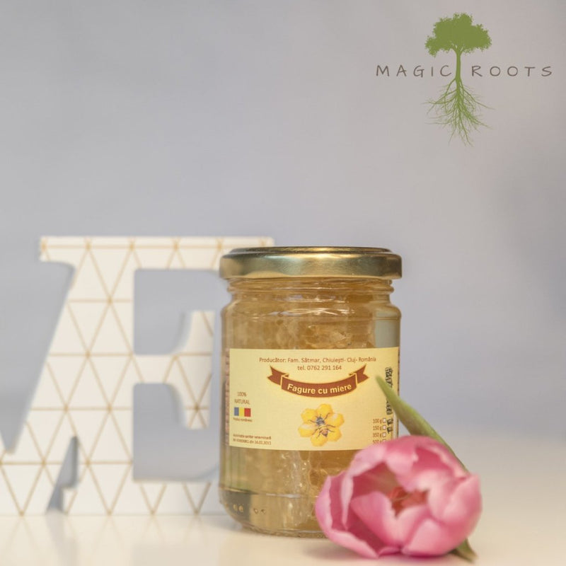 Acacia Honey with Honeycomb 180g